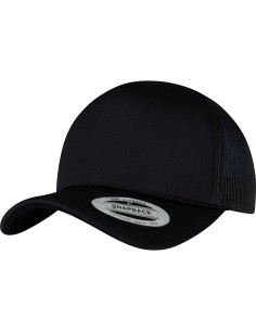 Y-YP208-Casquette de camionneur mousse à visière courbée (6005FC)