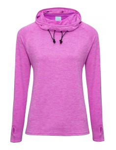 A-JC038-Womens Cool Cowl Neck Top