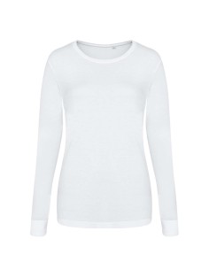A-JT002F-Womens Long Sleeve Tri-Blend T