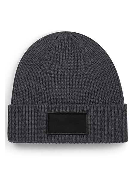 B-B442R-Fashion Patch Beanie