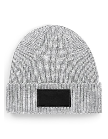 B-B442R-Fashion Patch Beanie