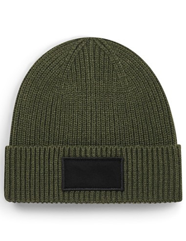 B-B442R-Fashion Patch Beanie
