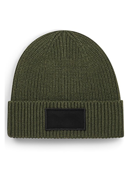 B-B442R-Fashion Patch Beanie