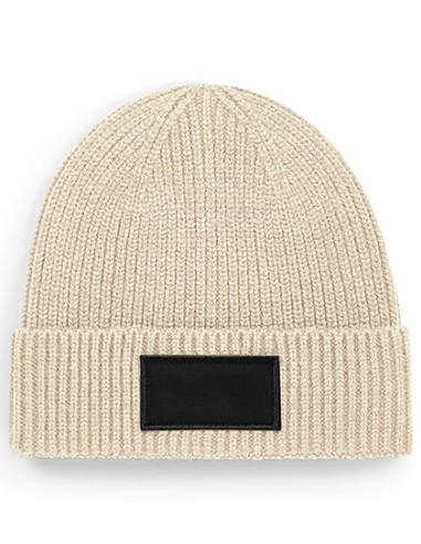 B-B442R-Fashion Patch Beanie