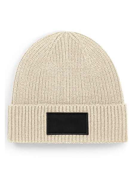 B-B442R-Fashion Patch Beanie