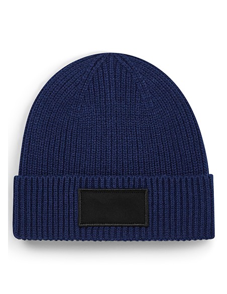 B-B442R-Fashion Patch Beanie