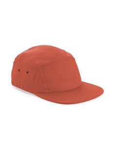 B-B654-Canvas 5 Panel Camper Cap