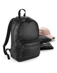 B-BG255-Faux Leather Fashion Backpack