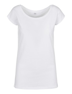 B-BB013-Ladies Wide Neck Tee