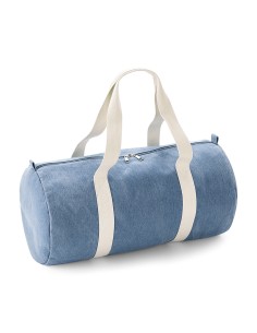 B-BG646-Denim Barrel Bag