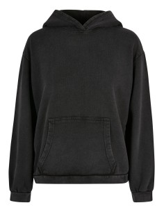B-BY194-Ladies Acid Washed Oversize Hoody