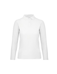 B-PWI13-Womens Long Sleeve Polo ID.001