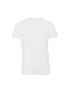 B-TM057-Mens V-Neck Triblend T-Shirt