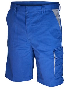 C-CC709S-Contrast Work Shorts