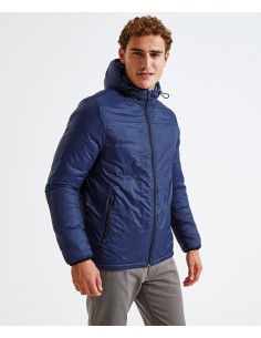 A-AQ203-Veste coupe-vent matelassé homme