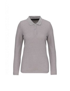 D-WK277-LADIES' LONG-SLEEVED POLO SHIRT