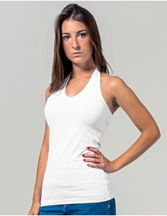 B-BY038-Ladies Neckholder Shirt