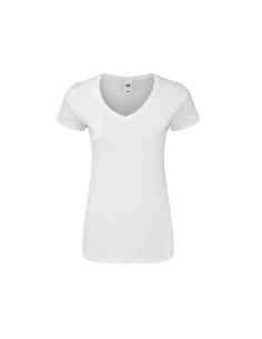 F-61-444-0-Ladies Iconic 150 V Neck T