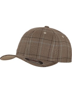 F-6196-Flexfit Glen Check Cap