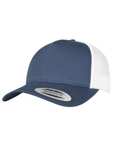 F-6506T-5-Panel Retro Trucker 2-Tone Cap