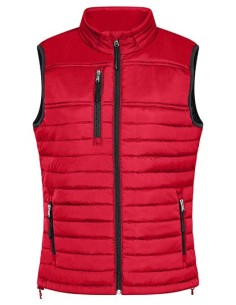 H-1302-Womens Hooded Performance Body Warmer