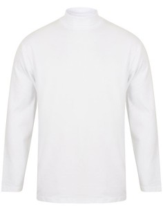 H-H020-Roll-Neck Long-Sleeve Top