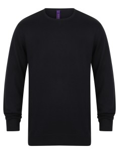 H-H725-Mens Lightweight Crew Neck Jumper