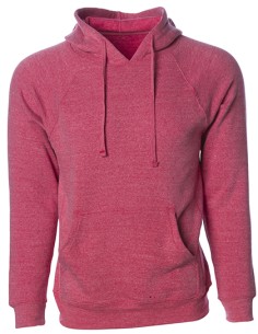 I-PRM33SBP-Unisex Midweight Special Blend Raglan Hooded Pullover
