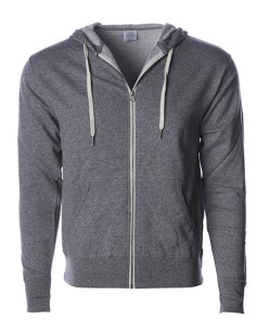 I-PRM90HTZ-Unisex Midweight French Terry Zip Hood