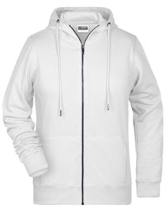 J-8025--Ladies Zip-Hoody