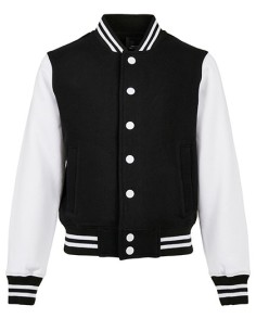 B-BY187-Kids Organic Sweat College Jacket