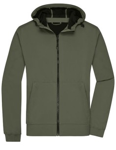 J-JN1146-Mens Hooded Softshell Jacket