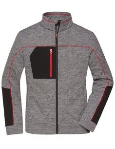 J-JN1817-Ladies Structure Fleece Jacket