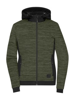 J-JN1843-Ladies Padded Hybrid Jacket