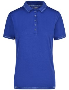 J-JN568-Ladies Elastic Polo