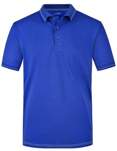 J-JN569-Mens Elastic Polo