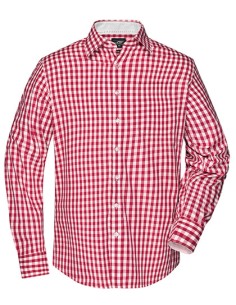 J-JN617-Mens Checked Shirt