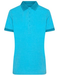 J-JN705-Ladies Heather Polo