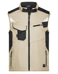 J-JN845-Workwear Softshell Vest -STRONG-