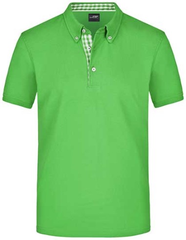 J-JN964-Mens Plain Polo