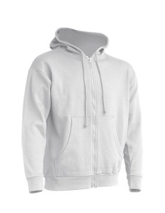 J-SWUAHOOD-Zipped Hooded Sweater