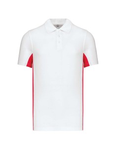 K-KA232-Flag - Polo bicolore manches courtes