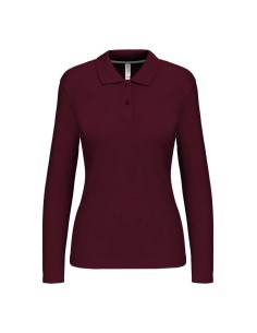 K-KA244-LADIES' LONG-SLEEVED POLO SHIRT