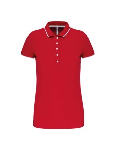 K-KA252-LADIES' SHORT-SLEEVED PIQUÉ KNIT POLO SHIRT