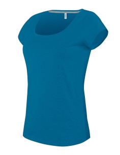 K-KA384-T-shirt col bateau manches courtes femme Kariban