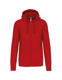 K-KA454-MEN'S FULL ZIP HOODED SWEATSHIRT