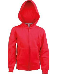 K-KA455-KIDS FULL ZIP HOODED SWEATSHIRT
