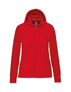 K-KA464-LADIES' FULL ZIP HOODED SWEATSHIRT