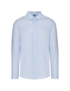 K-KA513-MEN’S LONG-SLEEVED COTTON POPLIN SHIRT