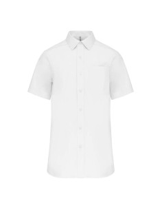 K-KA543-MEN'S SHORT-SLEEVED COTTON POPLIN SHIRT